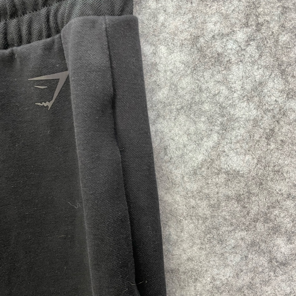 Gymshark Women’s Jogger Sweatpants Size XS Solid Black Athleisure Pockets - Picture 3 of 10